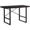 PAGED Simple Modern Computer Desk, 48" L Home Office Desk with Wooden Desktop and Black Metal Legs for Office, Study - 3 of 4