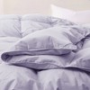 Puredown Luxurious 300TC 100% Organic Cotton Down Feather Fiber Comforter  - Soft and Breathable Duvet Insert - 2 of 4