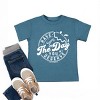 The Juniper Shop SmileyWorld Have The Day You Deserve Circle Toddler Short Sleeve Tee - 3 of 4