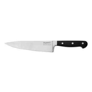 BergHOFF Modern Matte Black Knife Set, 8 Styles, Steel Titanium in