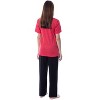 DC Womens' Wonder Woman Through The Ages Sleep Pajama Set Shirt and Pants Multicolored - 2 of 3