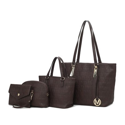 MKF Collection Arya Signature Vegan Leather Tote Bag for Women Versatile Handbag Purse by Mia K