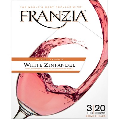 white zinfandel box wine