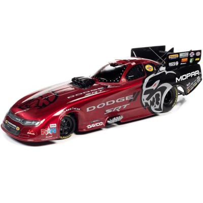 Dodge Charger SRT Hellcat Matt Hagan NHRA Funny Car 2021 "70th Anniversary NHRA" (1951-2021) 1/24 Diecast Model Car by Autoworld