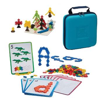Clics Basic Set of 750 Pieces, Construction Toys for 3 Year Old, 25 in 1  rollerbox of Blocks to Learn Shapes and Colors, Educational STEM Toys. No