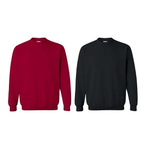 EG PRO Men Women Sweatshirts Thermal Lined Heavyweight Pullover 2 Pack S-5XL - 1 of 3