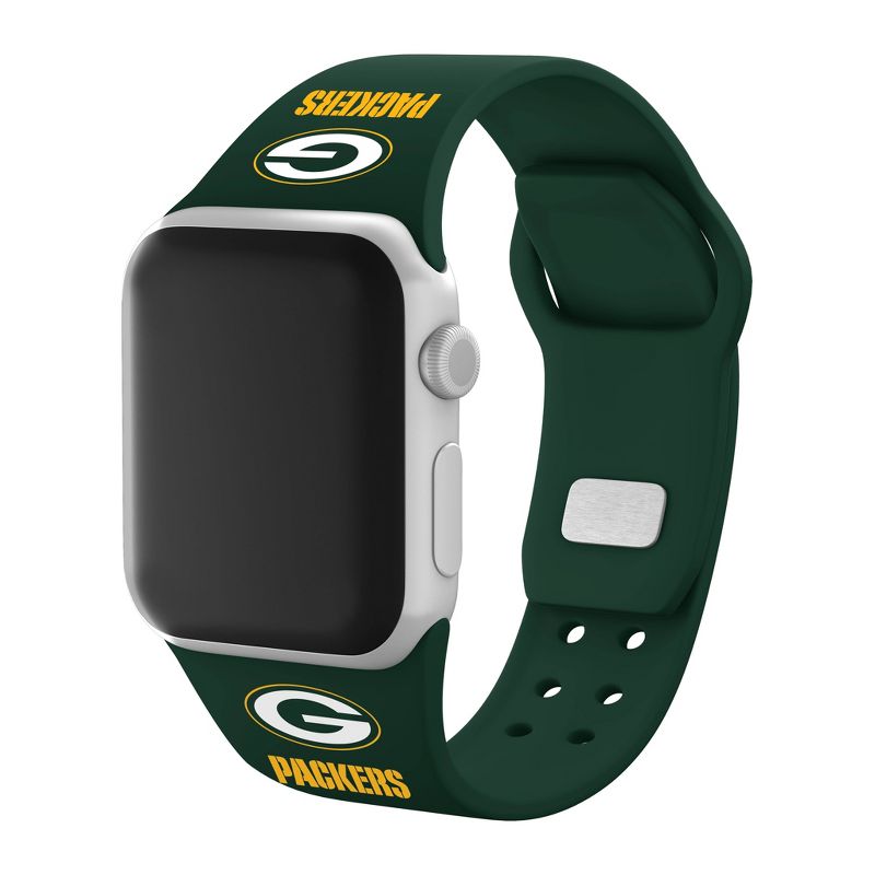 NFL Green Bay Packers Wordmark Apple Watch Band  
, 1 of 3