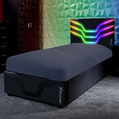 Twin Cosmos RGB Gaming Bed Black - X Rocker