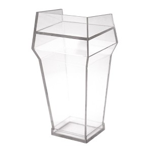 Clear Podium for WWE & AEW Wrestling Action Figures - 1 of 3