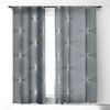 Color Poems Geometric Orb Pattern IX 50" x 84" Single Panel Room Darkening Window Curtain - Society6 - 2 of 4