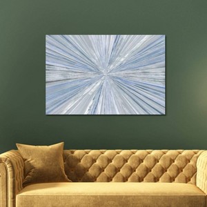 iCanvas Shimmering Light I Blue by Tom Reeves Canvas Print Wall Art - 1 of 3