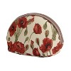 Signare USA Poppy Red Cosmetic Make Up Bag - 3 of 3