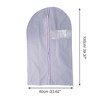 Unique Bargains Dustproof Transparent Window Garment Bag 3 Pcs - 4 of 4