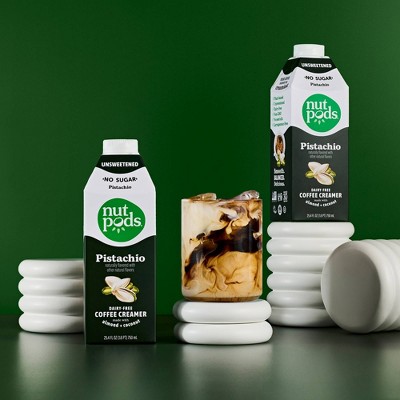 nutpods Unsweetened Pistachio Coffee Creamer - 25.4 fl oz