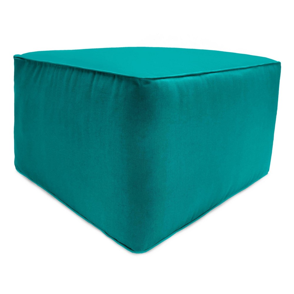 Jordan Patio Ottoman Turquoise