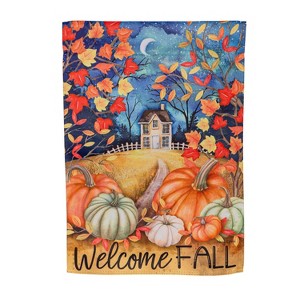 Evergreen Alive in Fall Suedes Garden Flag 12 x 18 Inches Indoor Outdoor Decor - 1 of 4