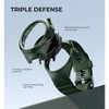Dexnor for Samsung Galaxy Watch Active 2 Band 44mm,New Upgrade [Raised Bezel & Snap-on] Rugged Shockproof Case with Adjustable Strap Band - 3 of 3