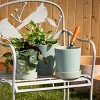 Sullivans 8", 7.25" & 6" Blue Planter With Saucer Set of 3, Ceramic - 3 of 3