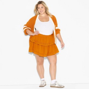 Women's Game Day Tiered Ruffle A-Line Skort - Wild Fable™ - 1 of 3