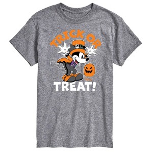 Men's - Disney - Mickey Mouse Trick or Treat Short Sleeve Graphic T-Shirt - 1 of 4