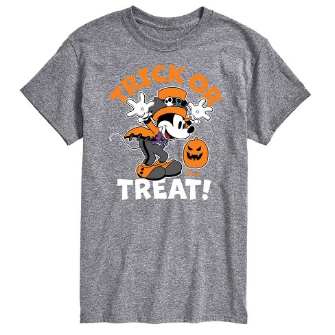 Men's - Disney - Mickey Mouse Trick or Treat Short Sleeve Graphic T-Shirt - image 1 of 4