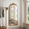 VYNXARIA Full Length Mirrors 58"x24" Arched Bronze Vintage Design for Living Room Bedroom - 4 of 4