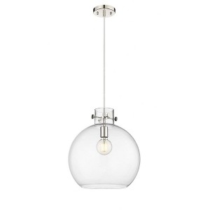 Newton Sphere - 1 Light Pendant In Industrial Style-15.38 Inches Tall and 14 Inches Wide - 1 of 1