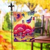 Evergreen Autumn Light Suede Garden Flag 12 x 18 Inches Indoor Outdoor Decor - 3 of 4