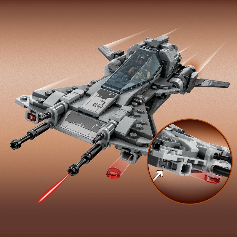 LEGO Star Wars Pirate Snub Fighter from The Mandalorian 75346, 5 of 10