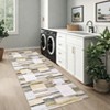 Washable Rug Modern Geometric Patchwork Rug - 4 of 4