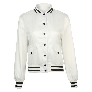 VENUS Womens USA Matte Satin Bomber - 1 of 4