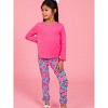 RuffleButts Girls Ruffle Leggings - 3 of 4