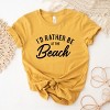 Simply Sage Market I'd Rather Be At The Beach Short Sleeve Tee - 2 of 4