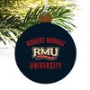 Robert Morris University Colonials Logo Wood Christmas Tree Holiday Ornament - 4 of 4