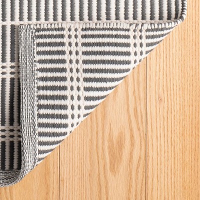 Shale Stripe Handwoven Indoor/Outdoor Rug, 2' x 3'