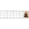 Coolmee Women's Elegant Blazers Lapel Neck Ruffle Long Sleeve Business Blouse Deep V Neck Bell Sleeve Office Suit Jackets - 4 of 4