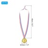 Unique Bargains Plastic Lightweight Embossed Design Sports Award Medals 24 Pcs 1.5" - 2 of 4
