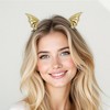 Unique Bargains Halloween Bat Design Duckbill Cli 1 Pair - 2 of 4