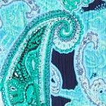 ocean mixed paisley