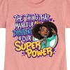 Girls' - Karma's World - Our Super Power Fitted Short Sleeve Graphic T-Shirt - 2 of 4