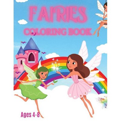 Fairies Coloring Book - by  Andres Beni (Paperback)