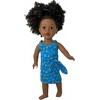 Doll Clothes Superstore Wrap style Skirt, Top, Tote Bag Fits 18 Inch Girl Dolls And Comes With Matching Bag For Girl - 3 of 4