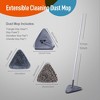 Runesay Flexible Triangle Mop with Adjustable Handle - 2 of 4