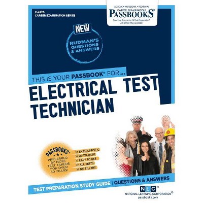 Electrical Test Technician - (Career Examination) by  National Learning Corporation (Paperback)