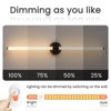 POWLIG Modern Dimmable Wall Sconce Strip Mirror Headlights Dresser Light Bar - 4 of 4