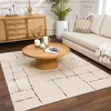 Hauteloom Koume Beige Maze Area Rug - 4 of 4