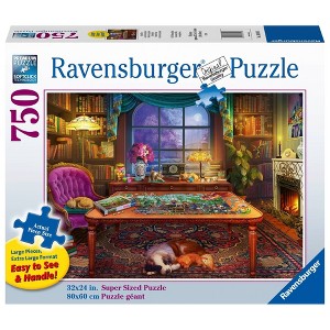 Ravensburger Cozy Puzzler's Place Large Format Jigsaw Puzzle - 750pc - 1 of 3