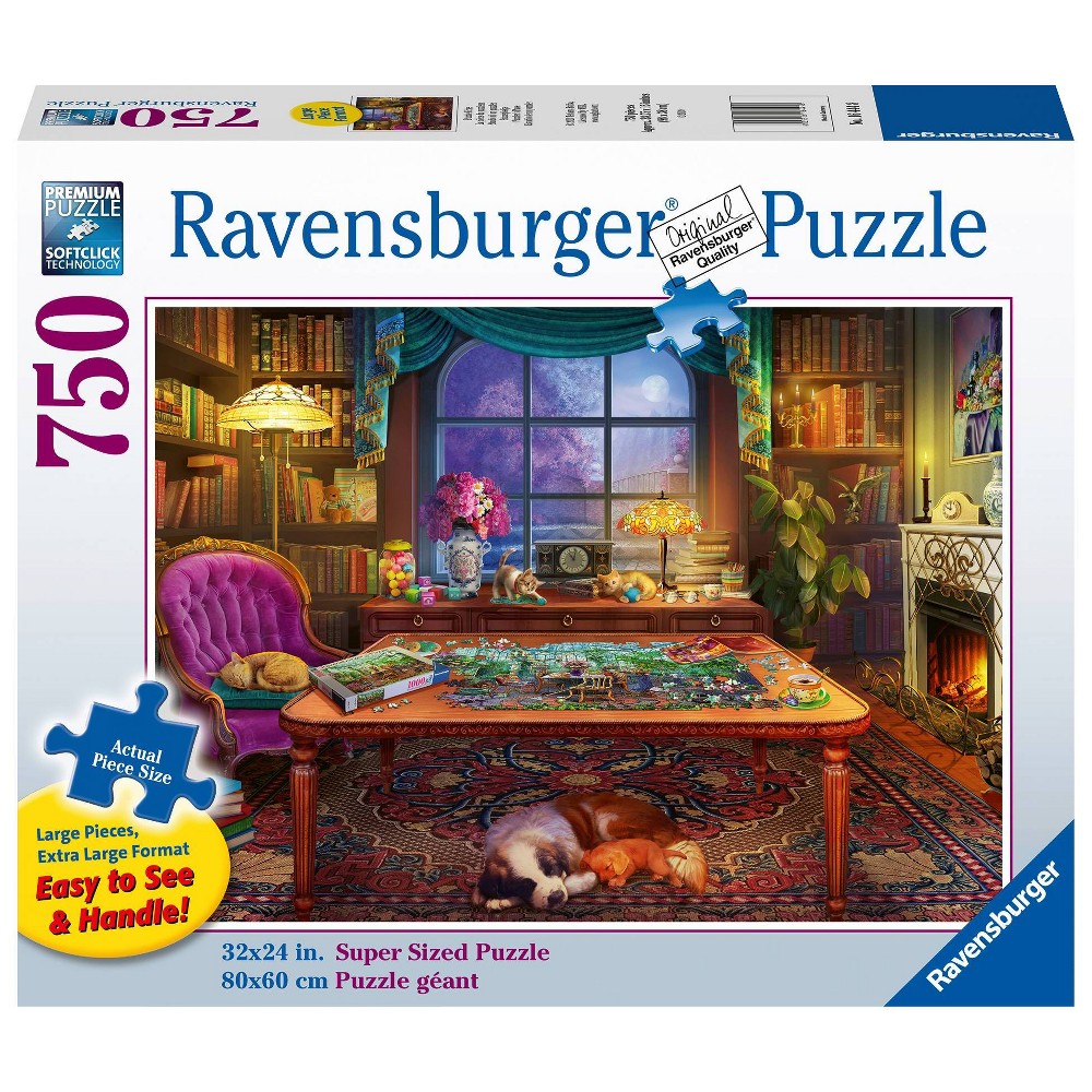 Ravensburger Cozy Puzzler's Place Large Format Jigsaw Puzzle - 750pc
