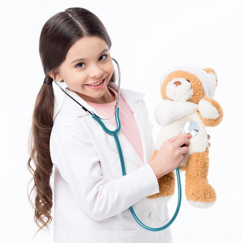 Skeleteen Childrens Doctor's Stethoscope Toy - Blue, 5 of 7
