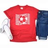 Simply Sage Market Women's Soccer Game Day Stacked Short Sleeve Garment Dyed Tee - 3 of 4